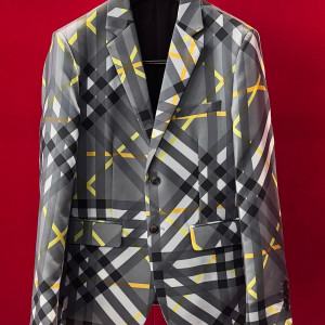 기하학 패턴 재킷