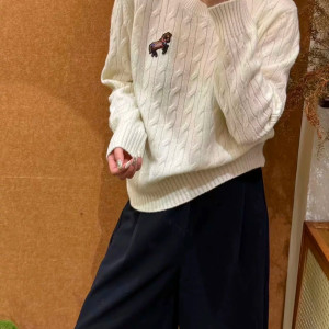 M5138 멀티 트위스트 니트 스웨터